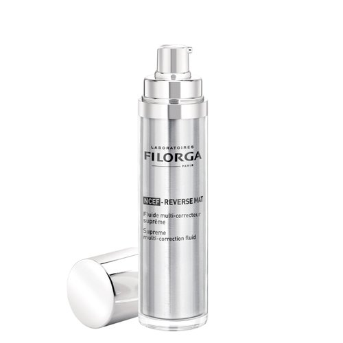 Filorga NCEF-Reverse Mat Face Cream, Moisturizing Facial Cream with Hyaluronic Acid,Collagen,and Vitamins A, H, and E to Visibly Reduce Wrinkles, Boost Skin Firmness, & Restore Radiance, 1.69 fl. oz.