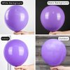 PartyWoo Lavender Balloons, 100 pcs Light Purple Balloons Different Sizes Pack of 36 Inch 18 Inch 12 Inch 10 Inch 5 Inch Purple Balloons for Balloon Garland or Arch as Party Decorations, Purple-Y15