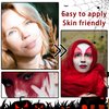Black White Red Face Body Paint Foundation Cream Makeup,Halloween Cream Clown Face Body Paint Makeup Kit for Goth Zombie Vampire Skeleton Cosplay Costume Dress Up,Blendable Face Body Painting Kit