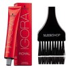 Schwarzkopf Professional Igora Royal Permanent Hair Color (with Sleek Tint Brush) (5-6 Light Brown Chocolate)