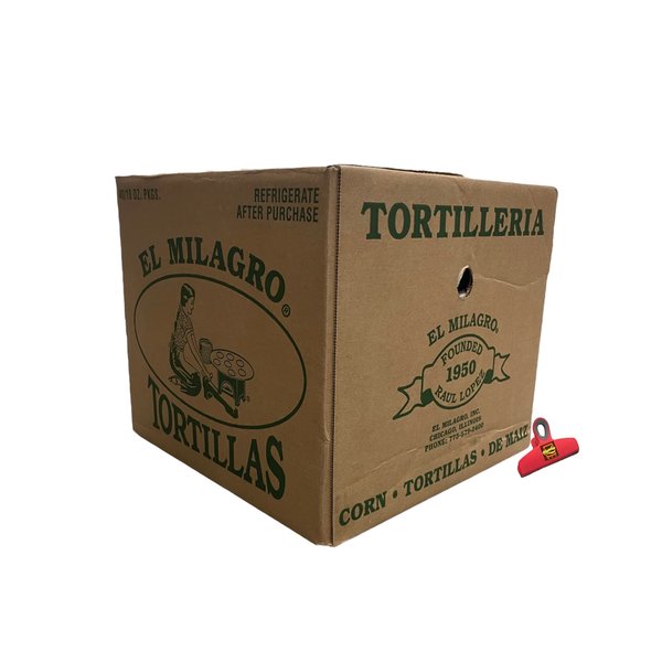 El Milagro Corn Maiz Tortillas - Munchie Box Reserve - (Paper, (40) 10 oz Packs)