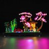 BRIKSMAX LED Lighting kit for Lego Tranquil Garden（Upgraded Version）- Compatible with Lego Icons 10315 Building Blocks Model- Not Include Lego Set