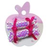 10 Pairs Girls' Hair Barrettes - 2 Each X 5 Hard Candy Pastel Color Assortment.