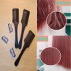 3 Pcs Hair Razor Combs with Extra 3 Pcs Replacement Razors, MSDADA Hair Cutter Comb for Thin and Thick Hair, Double Edge Razor Hair Cutting Comb Hair Thinner Trimmer Razor Comb for Thinning Trimming