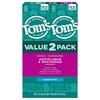 Tom's of Maine Fluoride-Free Antiplaque & Whitening Natural Toothpaste, Peppermint, 5.5 oz. 2-Pack