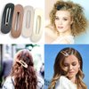8 PCS Flat Hair Clips, Flat Hair Claw Clips, Big Flat Clips for Hair, Lay Down Claw Clips for Women, Recycled Lay Flat Claw Clips for Thick & Thin Hair, Alligator Hair Clips for Women Girls