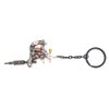 Beautiful Portable Mini Tattoo Machine Tattoo Key Chains, Tattoo Gun Model Keychain Bag Pendant Necklace Clothes Decoration For Fashional People, Tattoo Artist Cx12 Black