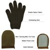 5 Piece Self Tanning Mitt Applicator Set with Self Tan Glove Tanning Back Lotion Applicator Tanning Brush Tan Face Mitt Exfoliating Glove, for Self Sunless Tanning Tan (bronze)