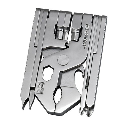 SWISS+TECH ST53130 Pocket Multi-Tool Kit (22-in-1) Tool with Wrenches, Allen Drivers (Single Pack)