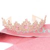 YISSION Birthday Girl Sash & Crown, Pink Princess Tiara Crown for Women Girls, Happy Birthday Queen Crown & Sash, Birthday Tiaras & Crowns for Women, Birthday Headband, Birthday Party Decorations
