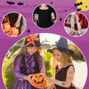 Partywind Glitter Temporary Tattoos for Kids Halloween Party Supplies, 155 Styles Halloween Tricks Games for Trick or Treat Party, Halloween Goodie Bag Stuffers Fillers Toys for Children (15 Sheets)