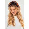 mokkia Thanksgiving Fall Headband Accessories for Women Beaded Turkey Headband Rhinestone Crystal Jeweled Knotted Headband Thanksgiving Autumn Fall Outfits Holiday Gifts (Turkey 2)