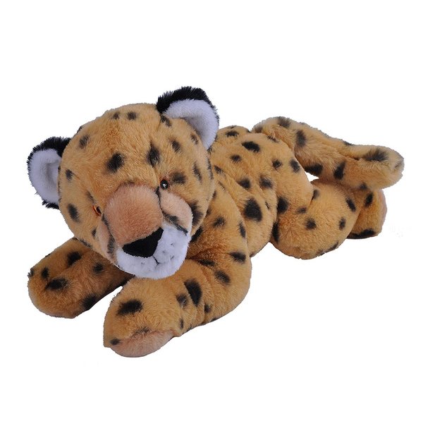 Wild Republic EcoKins Cheetah Stuffed Animal 12 inch, Eco Friendly Gifts for Kids, Plush Toy, Handcrafted Using 16 Recycled Plastic Water Bottles