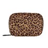 Leopard Pattern Weekly Pill Organizer, Pill Cases Bag Portable Pill Container 7 Days Pill Box Organizer Vitamin Supplement Holder with Zipper for Travel Family Business Camping