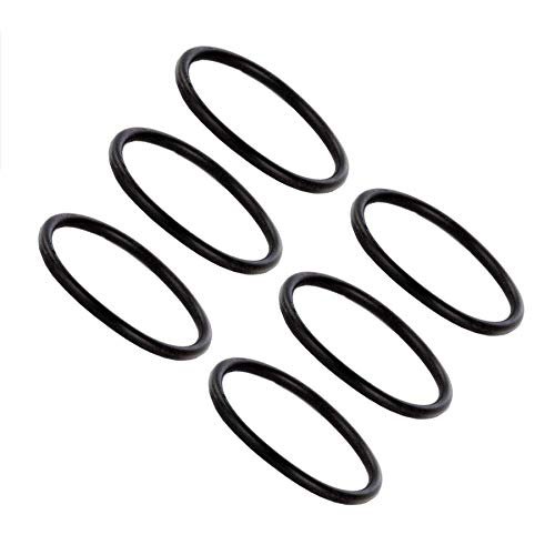 HASMX Upright Round & Tubular Style Belt Replacement Vacuum Belt for Sanitaire Commercial Vacuum Models SC649, SC679, SC684, SC688, SC689, SC886, SC887, SC888, SC889, SC899, Black (6-Pack)