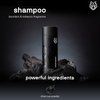 Black Wolf - Everyday Men’s Shampoo, 12 Fl Oz - Charcoal Powder Cleanses Scalp and Fights Dirty & Greasy Hair - Thick and Rich Lather - For All Hair Types