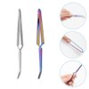 Beavorty 2Pcs Nail Shaping Clips Nail Art Fixing Clips Nail Pinching Tweezers Manicure Shaping Clips