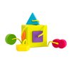 Fat Brain Toys OombeeCube - Travel-Friendly Shape-Sorter for Babies & Toddlers
