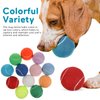SUPVOX 12 Pcs Dog Tennis Balls for Pet - Mini Tennis Balls,Pet Dog Playing Balls with Mesh Bag for Throwing and Fetching