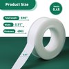 XEHAHOSH 3 Roll Plumbers Tape, Teflon Tape, Water Pipe Sealing Tape, High-Density Thickening and Lengthen, High-Sealing Performance Waterproof Duct Tape, Thread Seal Tape, L 580 in x W 0.51 in. White