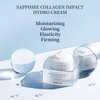 WELLDERMA Sapphire Collagen Impact Hydro Cream 1.69 fl.oz. - Collagen Firming and Hydrating Face Moisturizer, Rich Nutrients Healthy Glow Moisture Cream for Wrinkles and Sagging Skin