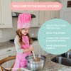 Tickle & Main I Hereby Crown You - Chef Princess Chef Gift Set, Kids Chef Hat and Apron for Girls Age 3-7 Years Old