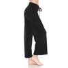 Leggings Depot Women's Fashion Pajama Lounge Pants with Pockets-PJ20-BLACK-L