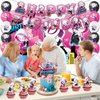 Generic 42pcs Spidey Birthday Party Supplies Pack Includes，Banner，Cake Topper，Blackdrop,Balloons for Spidey party supplies