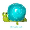 5Pcs Snails Balloons Snail Foil Balloons for Birthday Baby Shower Garden Animal Insect Snail Themed Party Decorations Supplies