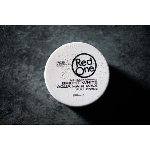 Red One Bright White Aqua Hair Wax 150ml
