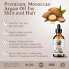 Bella Terra Oils - Argan Oil 2oz - Nature's Hair Oil for Frizzy Hair, Packed with Vitamin E & Omega Fats, Best Serum for Radiant Skin