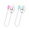 Baby Nasal Aspirator Safe and Hygienic Nose Cleaner Mucus Remover, Cleanable & Reusable Nasal Congestion Relief, Safe & Easy Nasal Congestion Relief for Newborns & Toddlers, BPA & Phthalate-Free