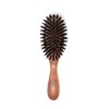 100% Pure Calcutta Wild Boar Bristle Hair Brush, Calcutta Max for Thick or Long Hair, Gentle, Extra Stiff Natural Bristles, Dark Maple Wood Handle, Made in Europe