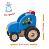 Goki Tractor Toy Figure