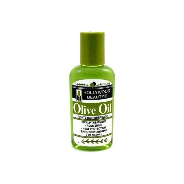 Hollywood Beauty Olive Oil 2 Ounce (59ml) (3 Pack)