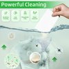 Poesie Laundry Detergent Sheets Fresh Scent 160 Sheets Clear Plastic-Free Hypoallergenic Liquid Less Sheets for Home Dorm Travel Camping & Hand Washing Clean No Waste