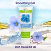 SOF N' FREE Flaxseed Oil Smoothing Gel - Kids Moisturizes for Curly Hairs, Adds Shine, Provides All-Day Hold for Slick Styles and Braids - 8.45 Fl Oz (Pack of 3)