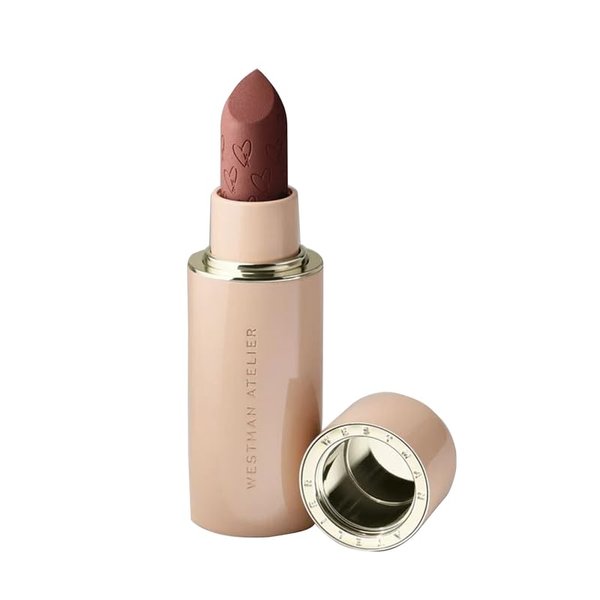 WESTMAN ATELIER Lip Suede Matte Lipstick - Rue (Tawny Chestnut), 1 Count (Pack of 1)
