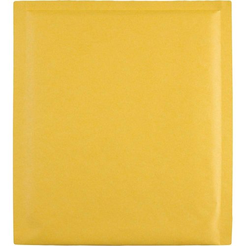 Quality Park Bubble Mailer w/Mailing Labels, Redi-Strip, Brown Kraft, 7.5 x 9, 10 per Box, (85655)