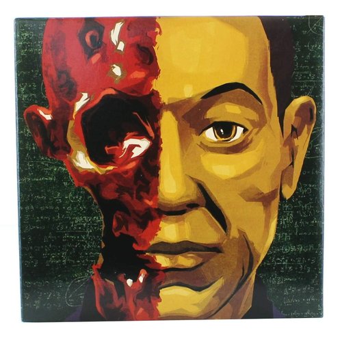 Mezco Breaking Bad Gus Fring Burned Face Action Figure - Entertainment Earth Exclusive