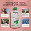 Rigby Organic Low-Calorie Salmon Dog Treat – Wild-Caught Alaskan Salmon Squeeze Pouch for Snacking, Training, Meal Topper & Lick Mat – Supports Joint, Skin & Digestive Health – 6 Pack