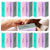 Gjinxi 12Pcs Nail Buffer Block, 4-Way Sponge Buffer Block Professional Manicure Tools Kit for Shine Polisher Nail Buffing Rectangular Art Care Buffer Block Tools for Smooth Glossy Nails