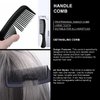 AC115 (Detangling Handle Comb, Parting Tail Comb & Dressing Comb) - Hair Care Accessory in AC-GREEN
