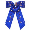 4th of July Bows for Women Blue Hair Bows Fourth Of July Hair Accessories Outfits American Flag Star USA Patriotic Bow Clips 4th of July Hair Accessoriers Gifts Party Favors (Blue 2)