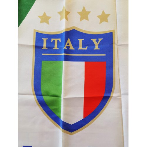 Italy Sports Soccer Football Flag Banner Decorations Accessories for Garden Polyester with Brass Grommets