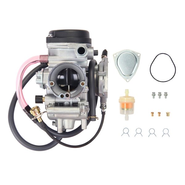 Carburetor Carb for ATV Yamaha 2000-2006 Kodiak 400 YFM400 & Big Bear 400, 2004-2006 Bruin 350, 2007-2011 Grizzly 350, 2007-2012 Grizzly 450, 2006-2009 Wolverine 350, 2007-2010 Wolverine 450