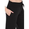 Leggings Depot Women's Fashion Pajama Lounge Pants with Pockets-PJ20-BLACK-L