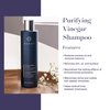 MONAT Purifying Vinegar Shampoo - Gentle High-Performance Apple Cider Vinegar Shampoo & Potent AHA Natural Shampoo Deeply Cleanses, Purifies & Hydrates Hair - Net Wt. 237 ml / 8 fl. oz.