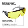 Allen Company Safety Glasses - Ballistic Eye Protection for Men and Women - Shooting Accessories That Work with Prescription Glasses - ANSI Z87.1 Impact Resistance - Amber