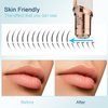 Facial Hair Remover Replacement Heads for Finishing Touch Flawless Facial Hair Removal Tool for Women,18K Gold-Plated Rose Gold 4 Count